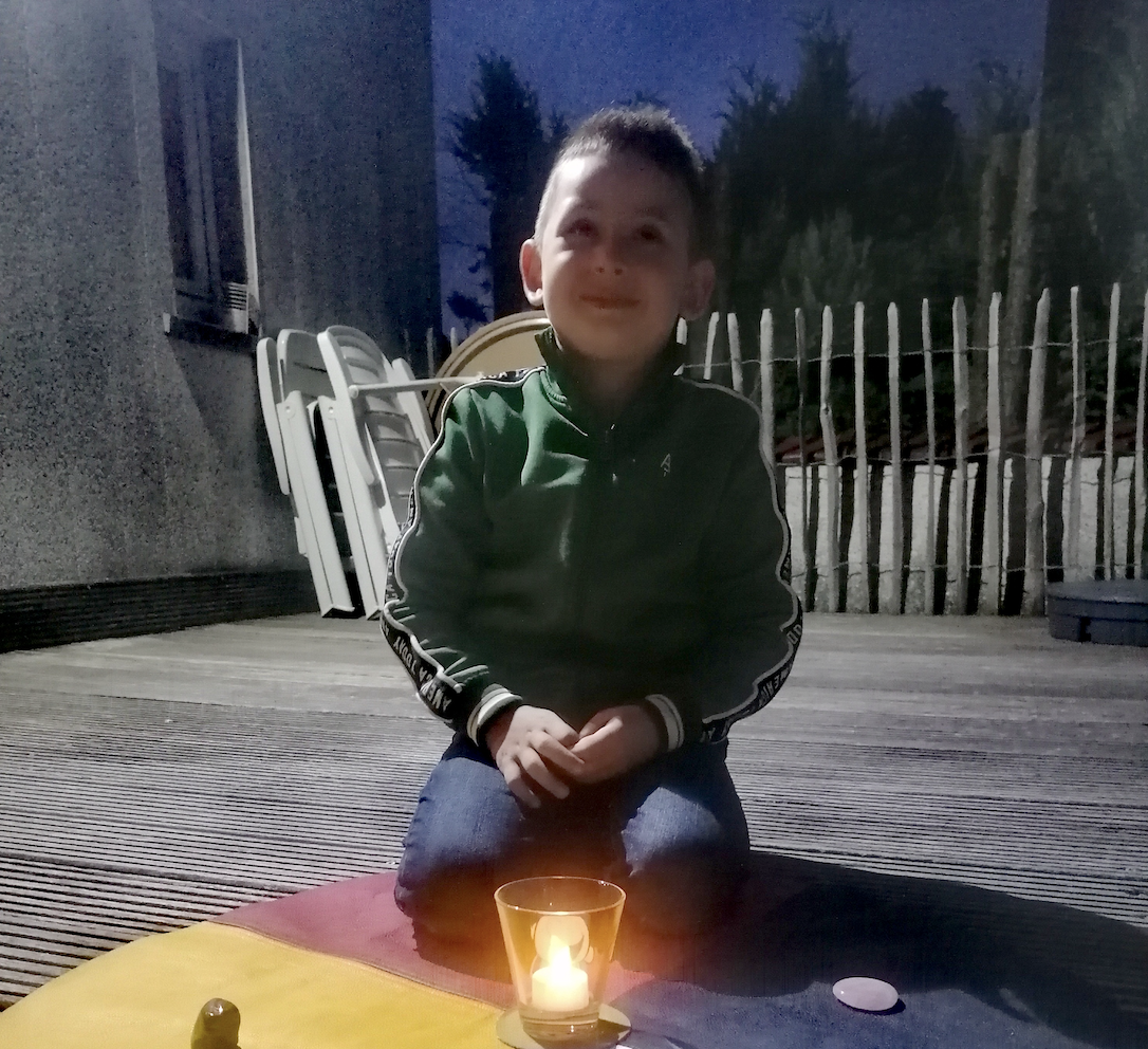 Esta noche he hecho un ritual con mi hijo